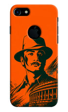 Bhagat Singh Legacy iPhone 7 Logocut Hard Case Back Cover by Casekaro
