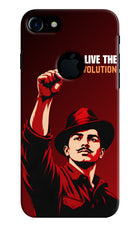 Bhagat Singh Revolution iPhone 7 Logocut Hard Case Back Cover by Casekaro