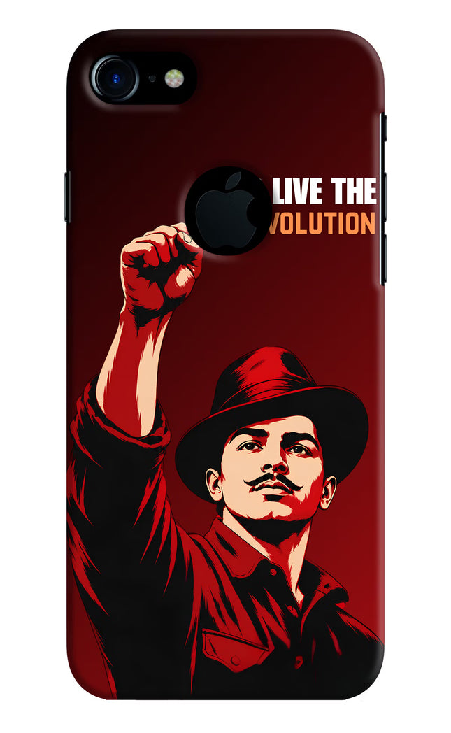 Bhagat Singh Revolution iPhone 7 Logocut Hard Case Back Cover by Casekaro