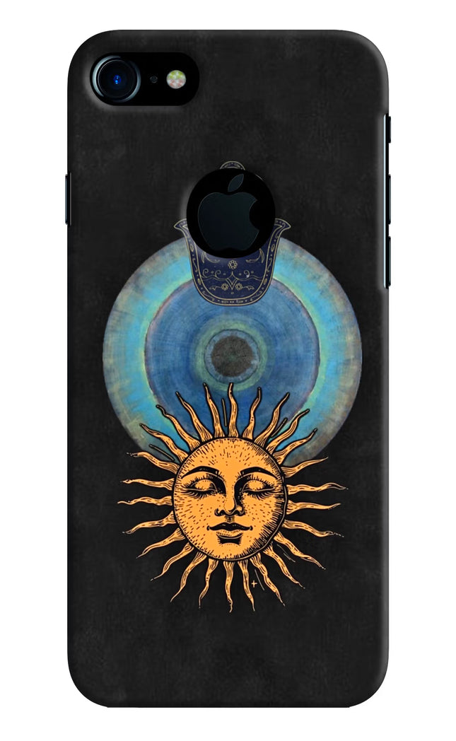 Divine Sun iPhone 7 Logocut Hard Case Back Cover by Casekaro