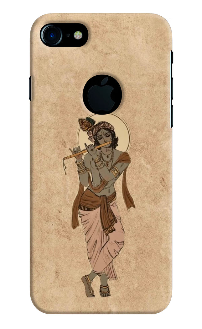 Krishna iPhone 7 Logocut Hard Case Back Cover by Casekaro
