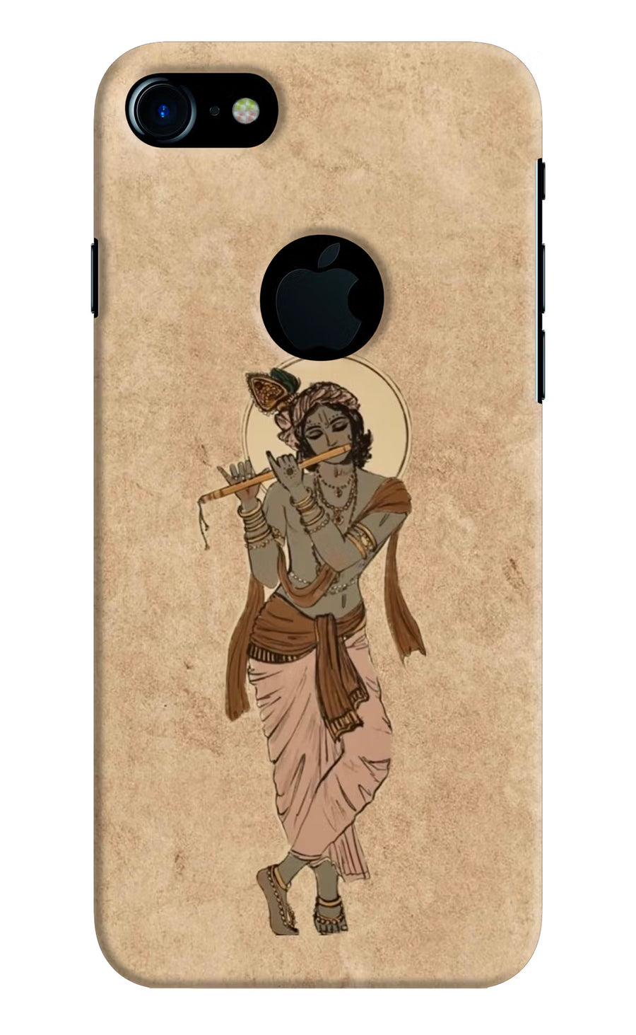 Krishna iPhone 7 Logocut Back Cover, Hard case