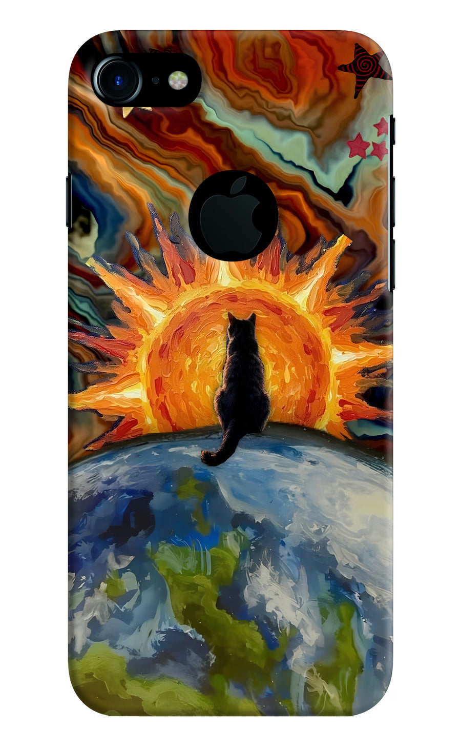 Sunrise Beyond iPhone 7 Logocut Back Cover, Hard case