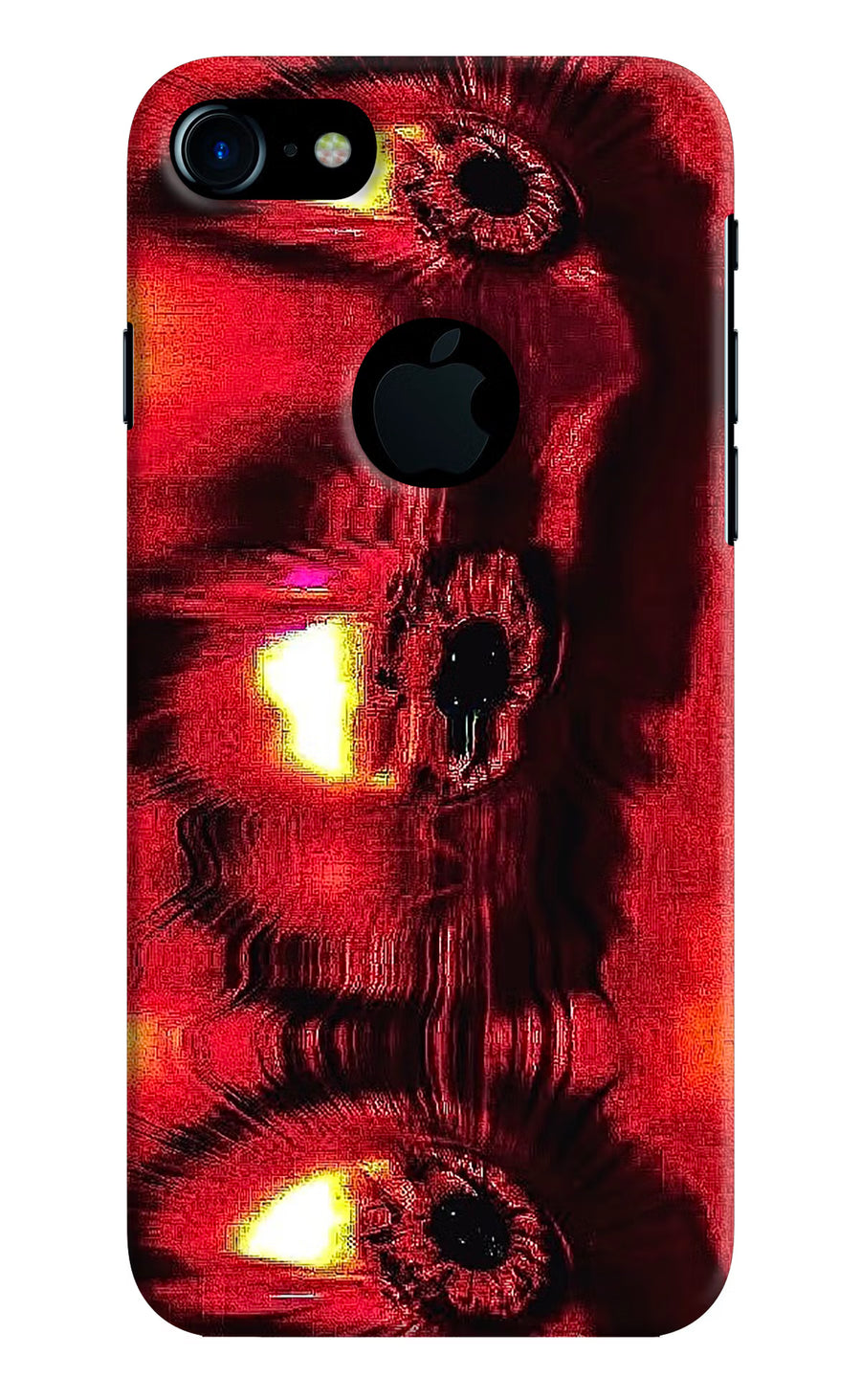 Fire Eye iPhone 7 Logocut Back Cover, Hard case