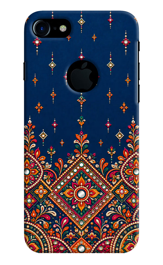 Neel Noor iPhone 7 Logocut Hard Case Back Cover by Casekaro