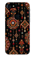 Boho Noir iPhone 7 Logocut Hard Case Back Cover by Casekaro