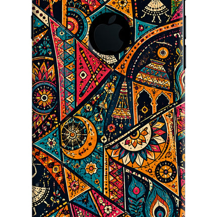 Folk Print iPhone 7 Logocut Back Cover