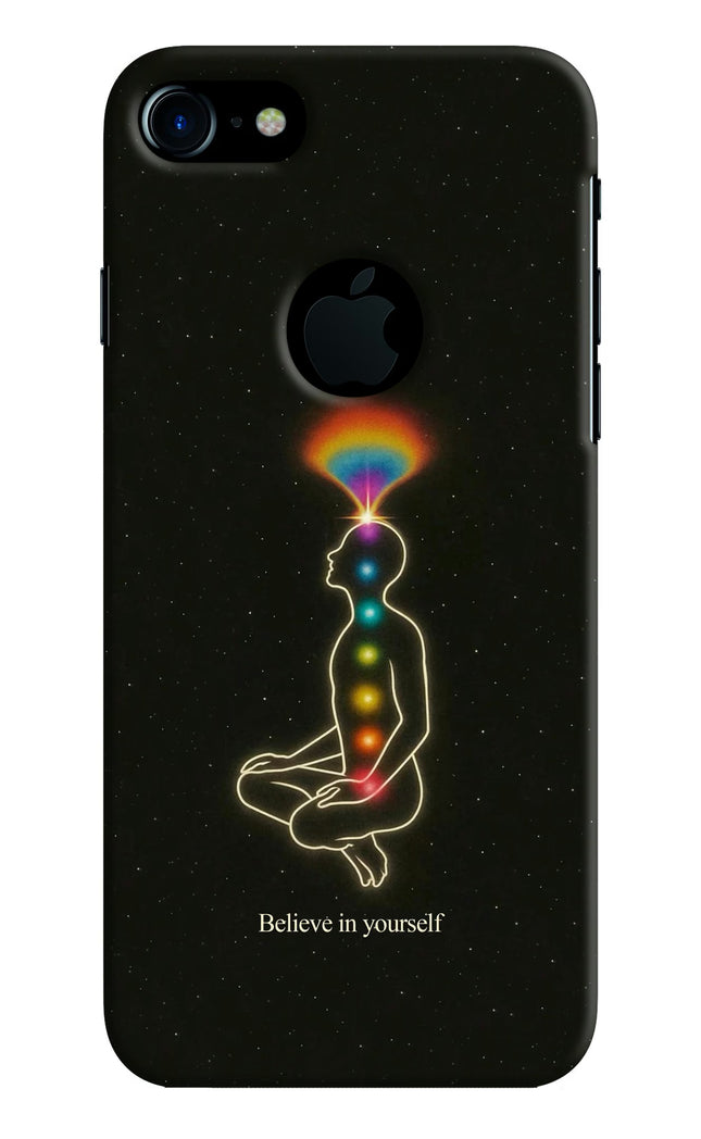 Believe in yourself iPhone 7 Logocut Hard Case Back Cover by Casekaro