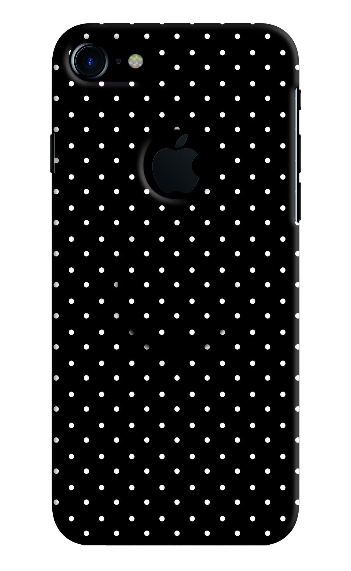White Dots iPhone 7 Logocut Pop Case by Casekaro
