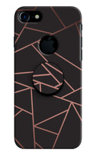 Geometric Pattern iPhone 7 Logocut Pop Case by Casekaro