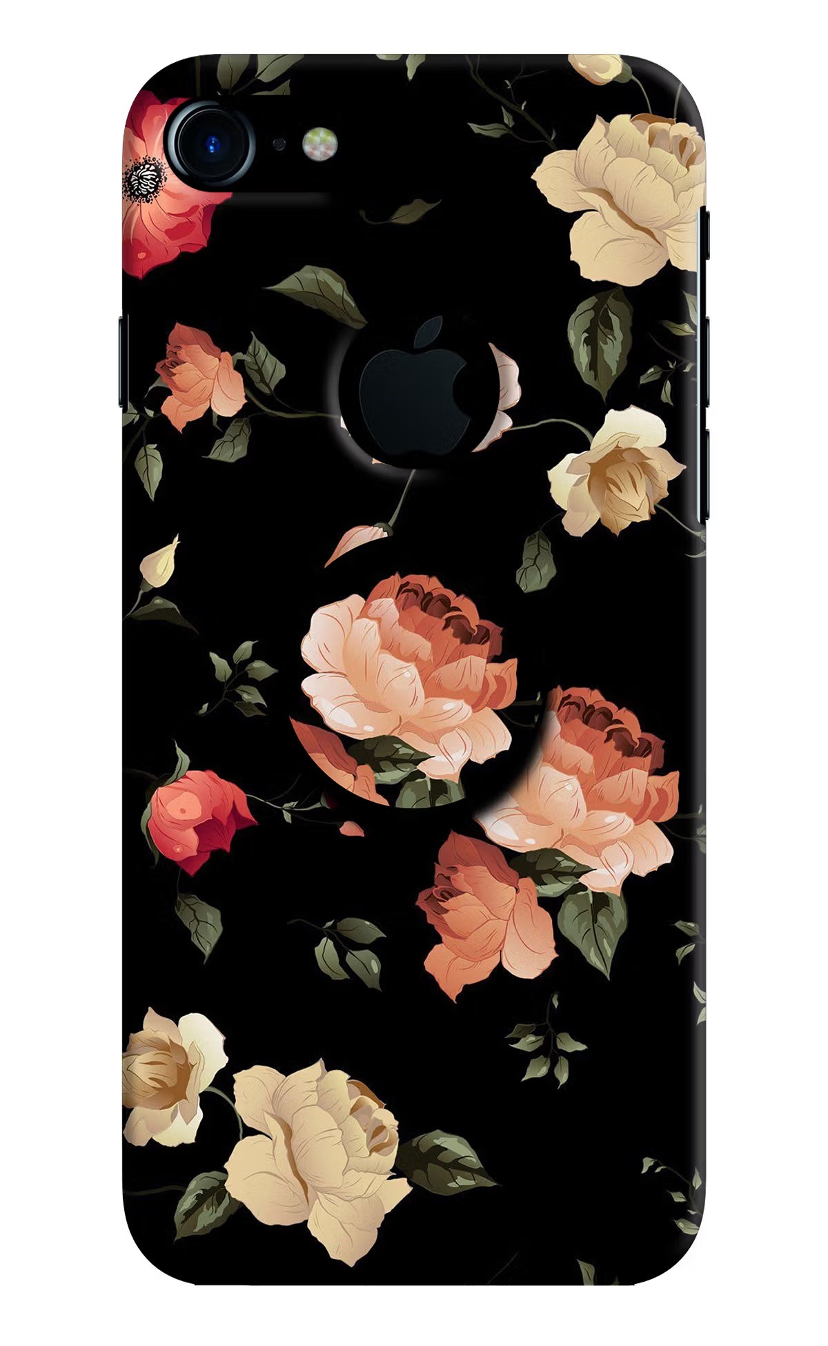 Flowers iPhone 7 Logocut Pop Case by Casekaro