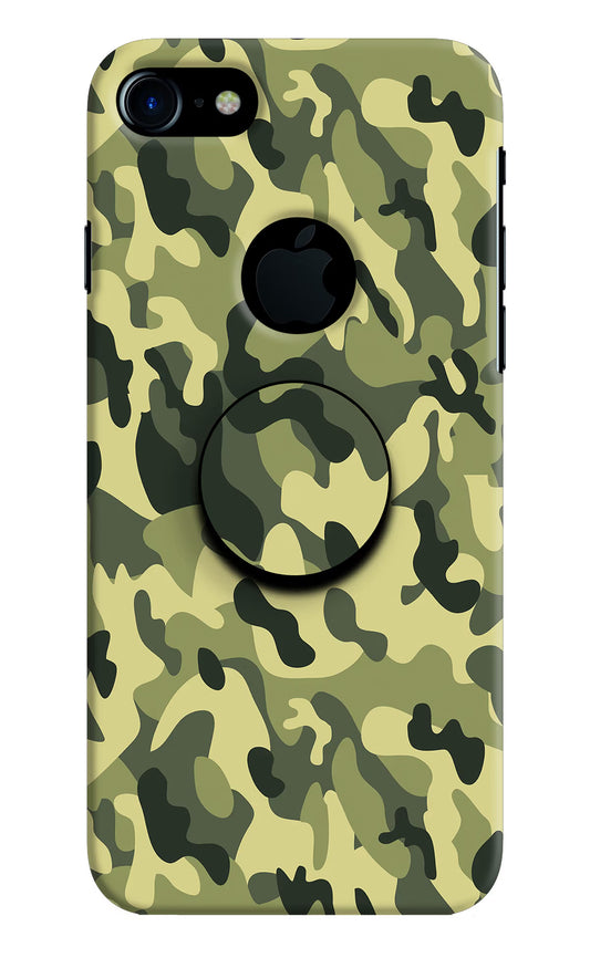Camouflage iPhone 7 Logocut Pop Case by Casekaro