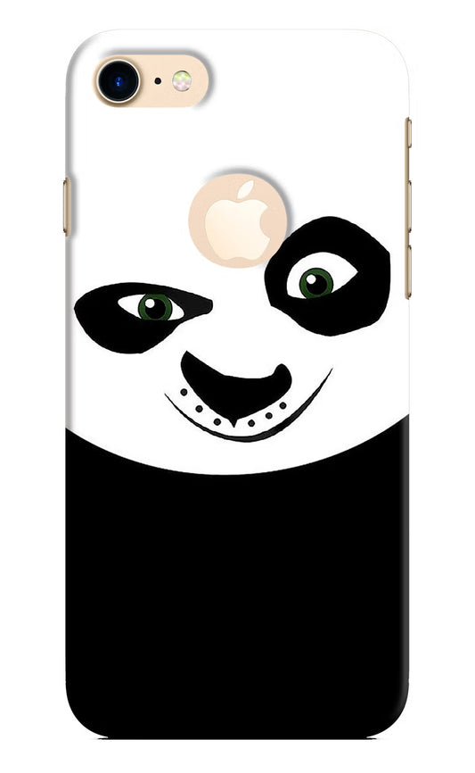 Panda iPhone 8 Logocut Hard Case Back Cover by Casekaro