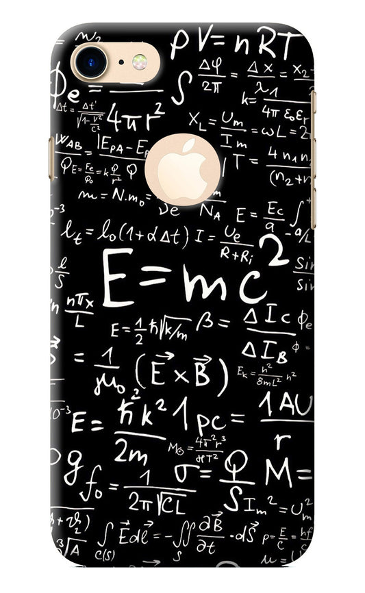 Physics Albert Einstein Formula iPhone 8 Logocut Back Cover