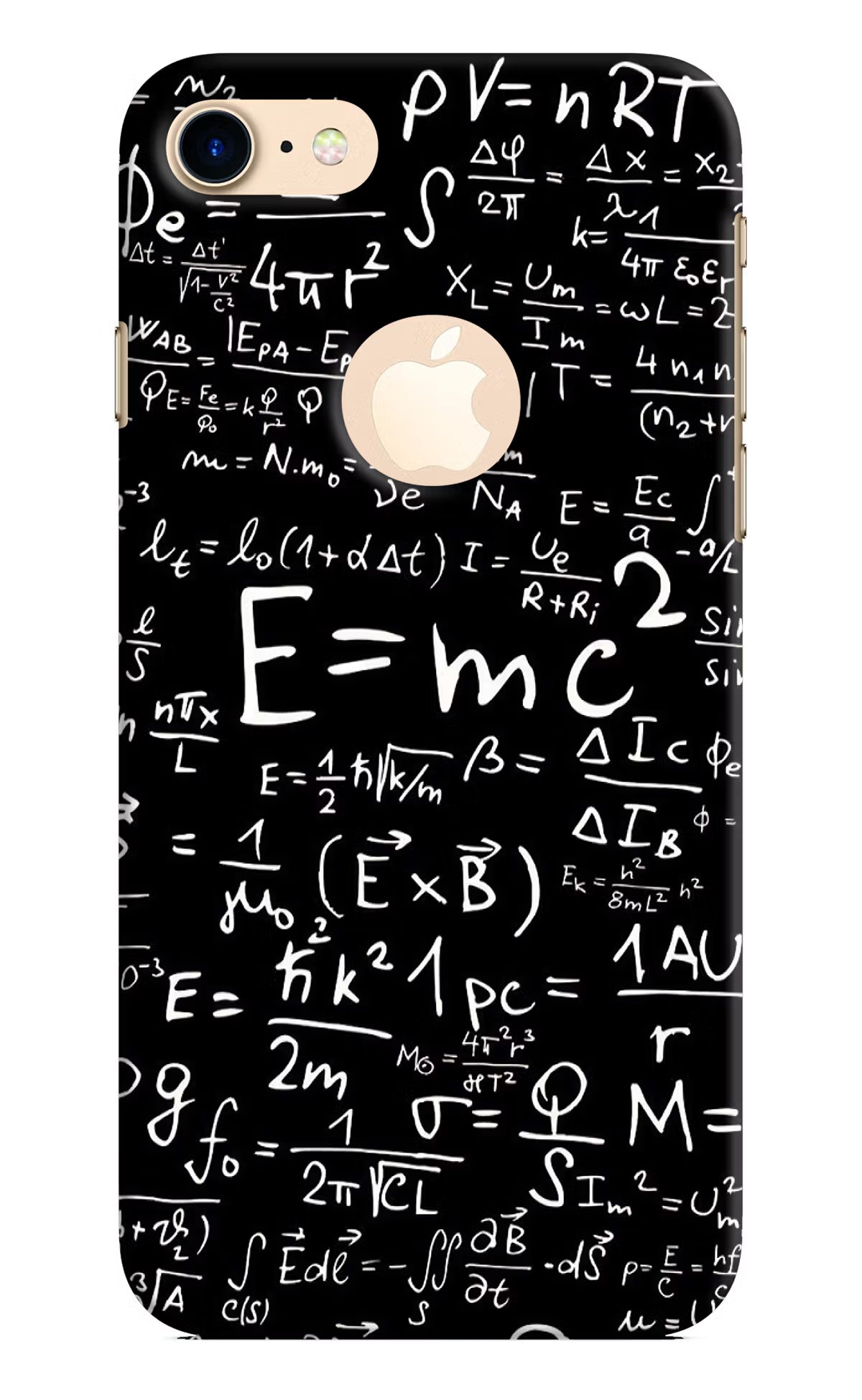 Physics Formula iPhone 8 Logocut Hard Case Back Cover by Casekaro