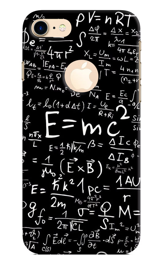 Physics Formula iPhone 8 Logocut Hard Case Back Cover by Casekaro