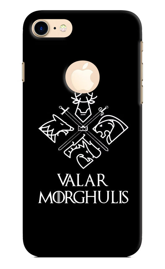 Valar Morghulis | Game Of Thrones iPhone 8 Logocut Hard Case Back Cover by Casekaro