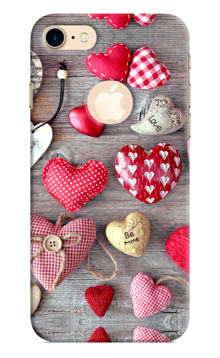 Love Wallpaper iPhone 8 Logocut Back Cover, Hard case