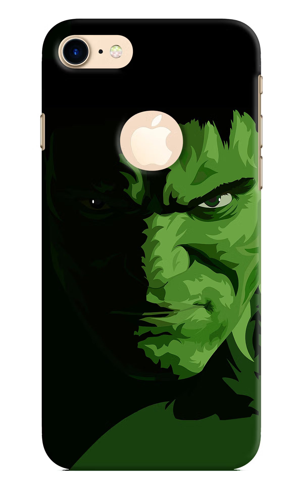 HULK iPhone 8 Logocut Hard Case Back Cover by Casekaro