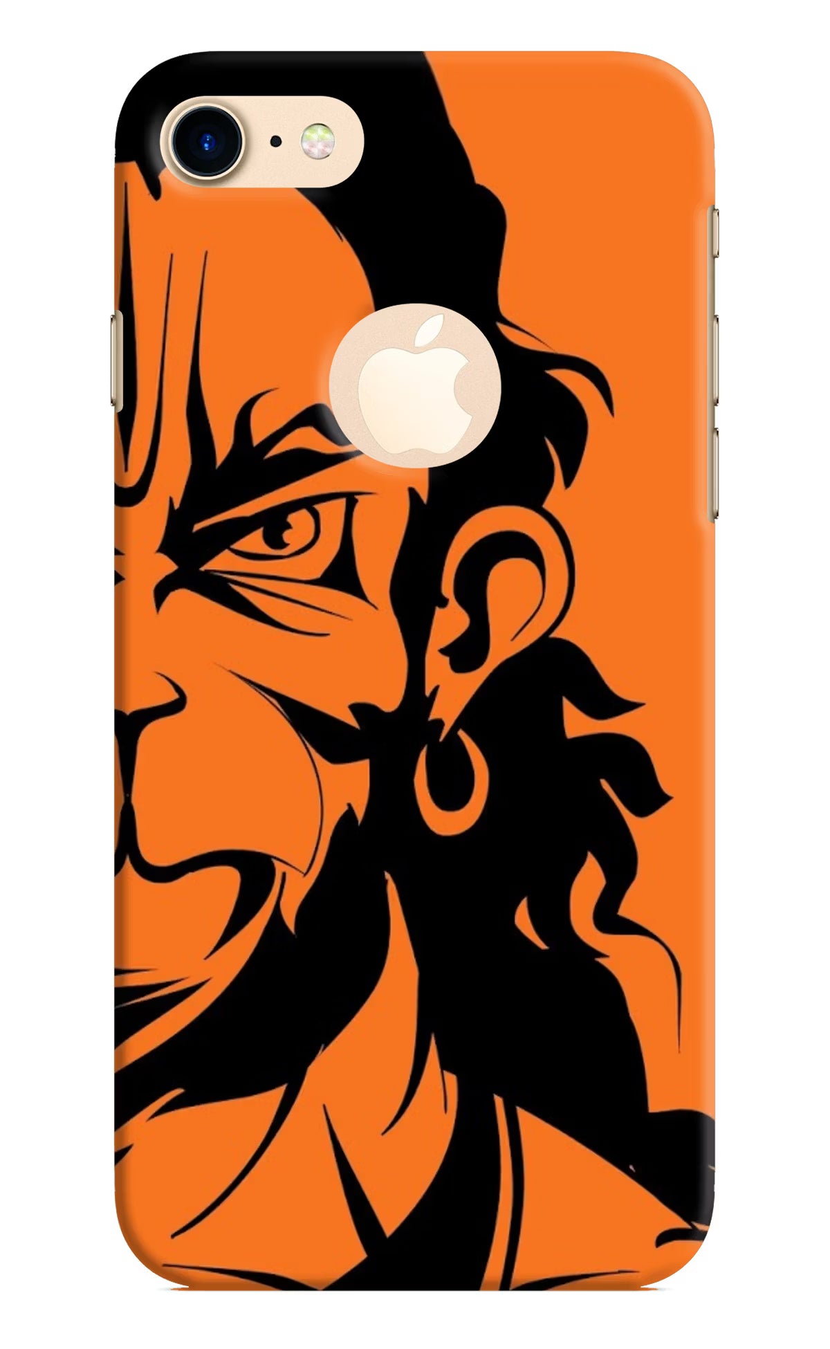 Hanuman iPhone 8 Logocut Hard Case Back Cover by Casekaro