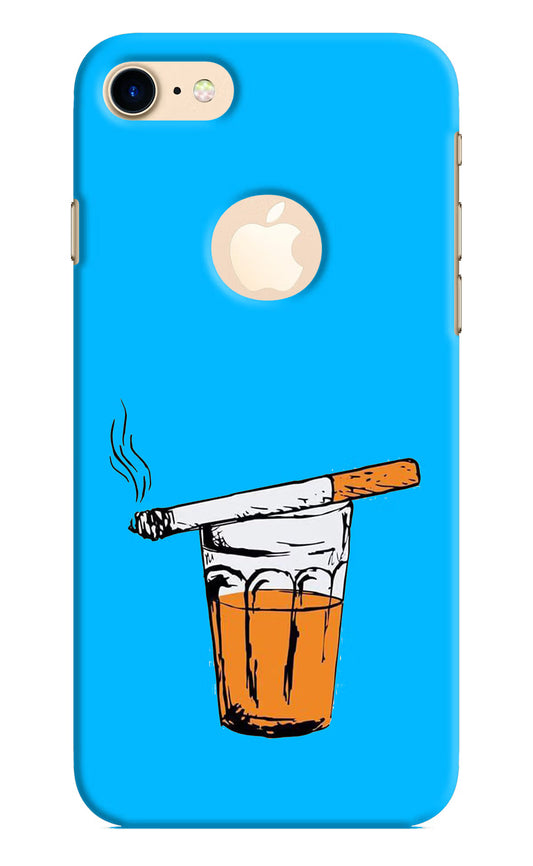 Chai Sutta iPhone 8 Logocut Hard Case Back Cover by Casekaro