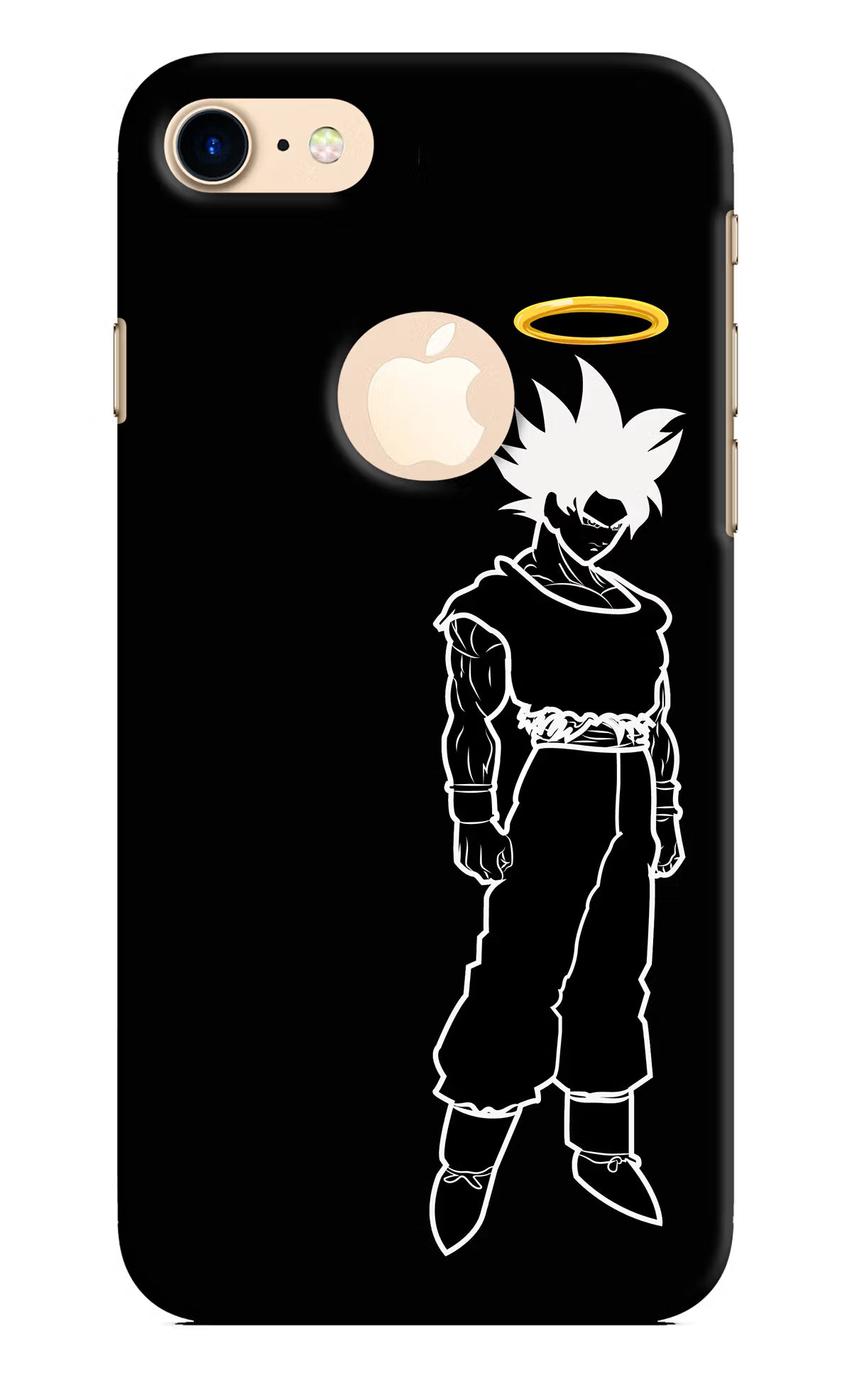 DBS Character iPhone 8 Logocut Hard Case Back Cover by Casekaro