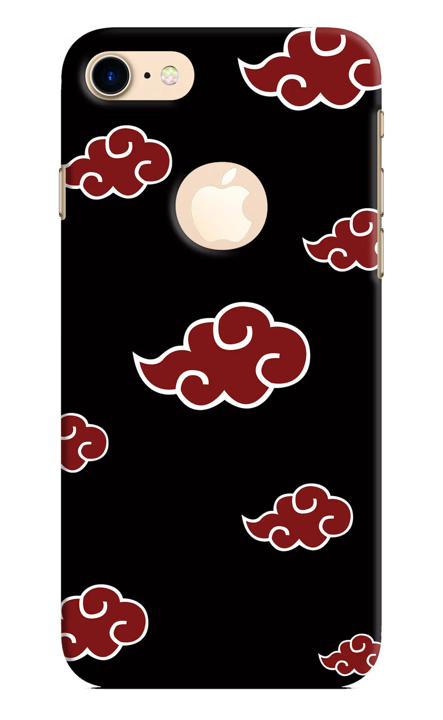 Akatsuki iPhone 8 Logocut Back Cover, Hard case