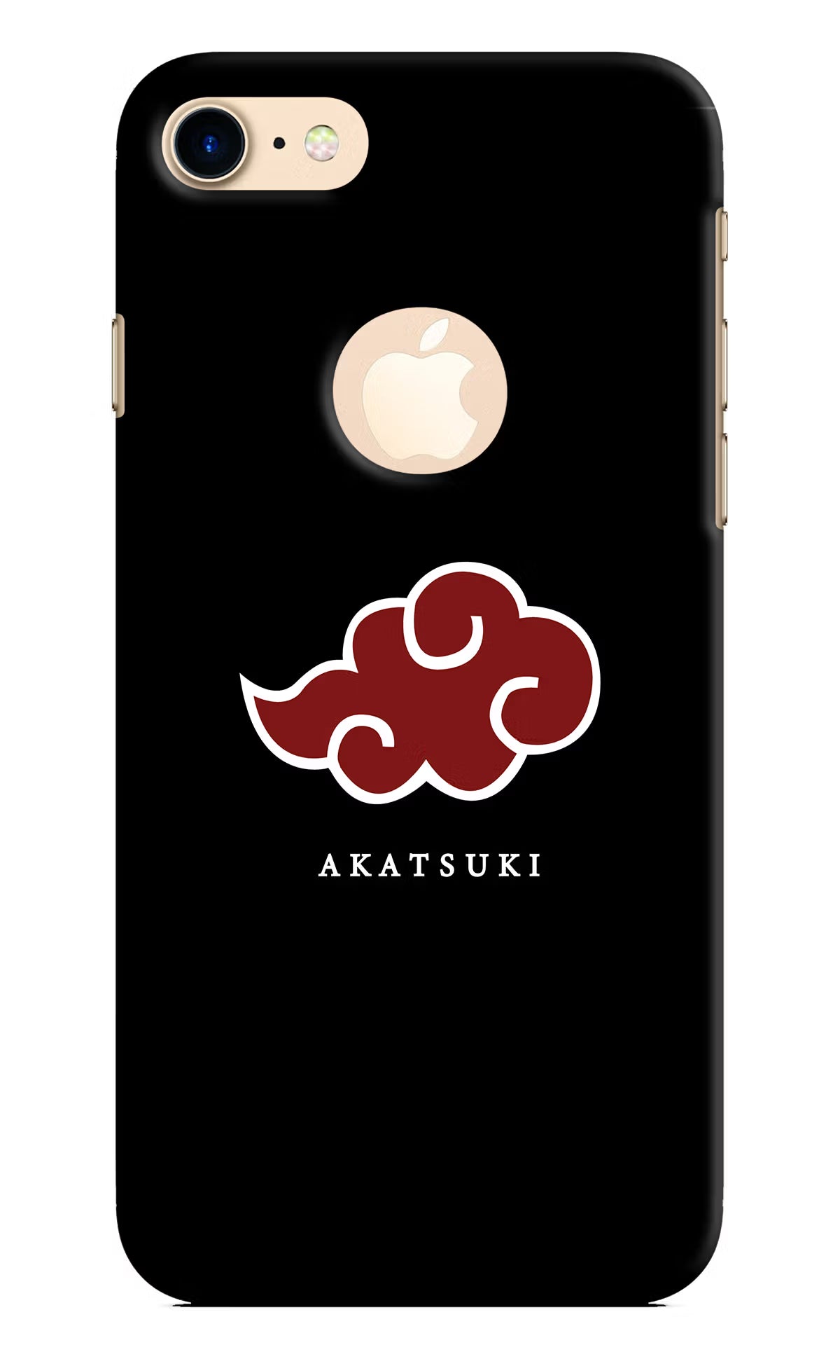 Akatsuki iPhone 8 Logocut Hard Case Back Cover by Casekaro