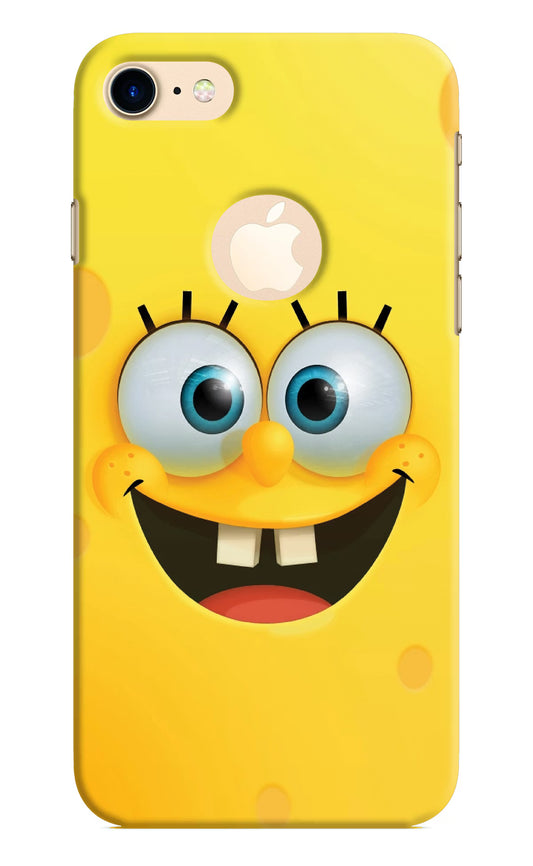 Sponge 1 iPhone 8 Logocut Hard Case Back Cover by Casekaro