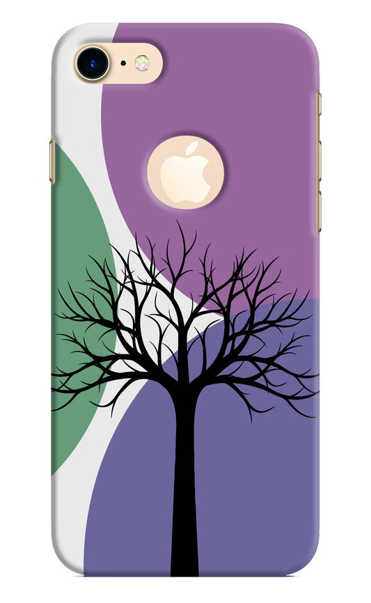 Tree Art iPhone 8 Logocut Hard Case Back Cover by Casekaro