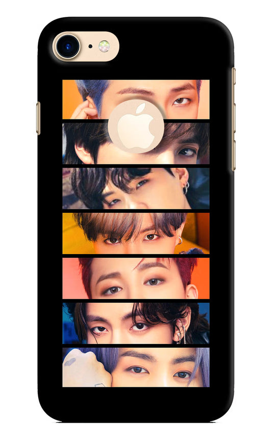 BTS Eyes iPhone 8 Logocut Hard Case Back Cover by Casekaro