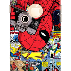 Spider Man iPhone 8 Logocut Hard Case Back Cover by Casekaro