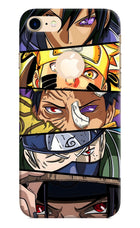 Naruto Character iPhone 8 Logocut Hard Case Back Cover by Casekaro