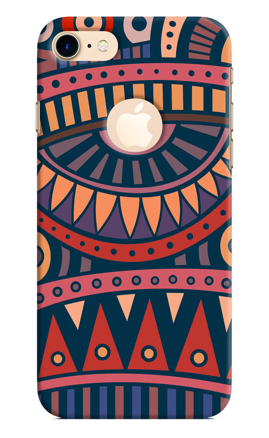 African Culture Design iPhone 8 Logocut Hard Case Back Cover by Casekaro