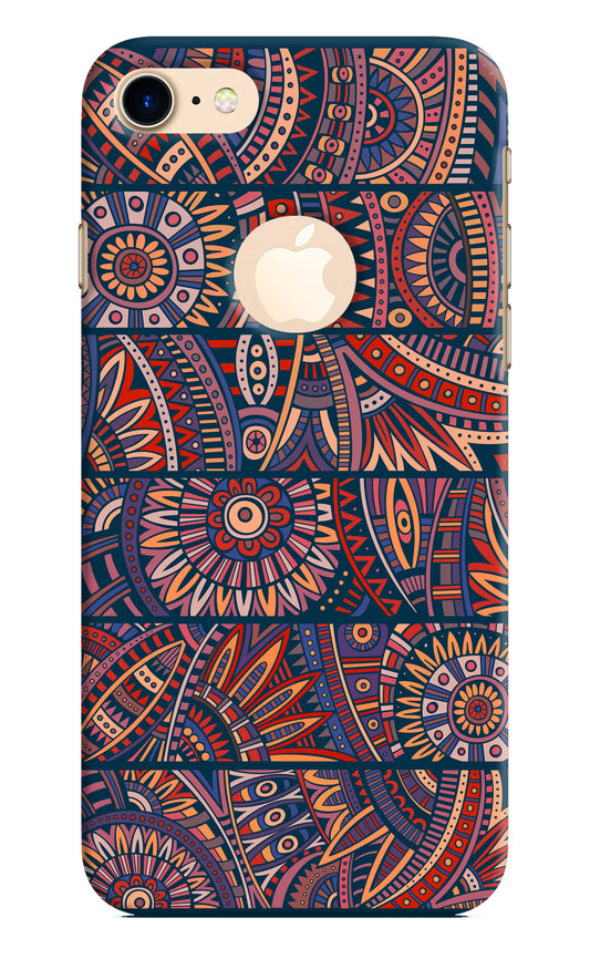 African Culture Design iPhone 8 Logocut Hard Case Back Cover by Casekaro