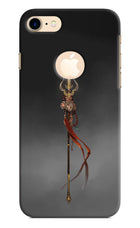 Shiv Trishul iPhone 8 Logocut Hard Case Back Cover by Casekaro