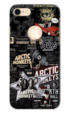 Arctic Monkeys iPhone 8 Logocut Hard Case Back Cover by Casekaro