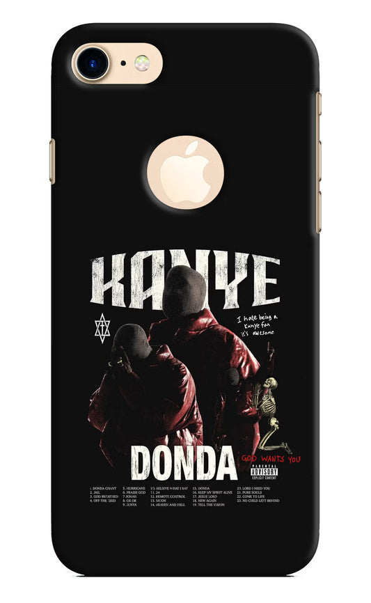 Donda Kanye West iPhone 8 Logocut Hard Case Back Cover by Casekaro