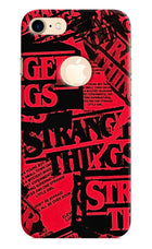 Ordinary Things iPhone 8 Logocut Hard Case Back Cover by Casekaro