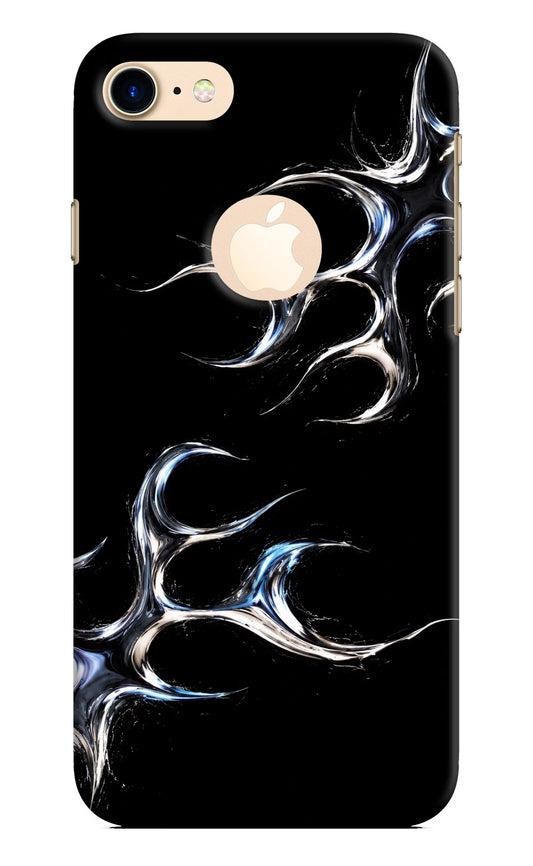 Chrome Tribal iPhone 8 Logocut Hard Case Back Cover by Casekaro