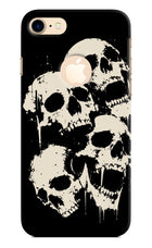 Dead Stack iPhone 8 Logocut Hard Case Back Cover by Casekaro