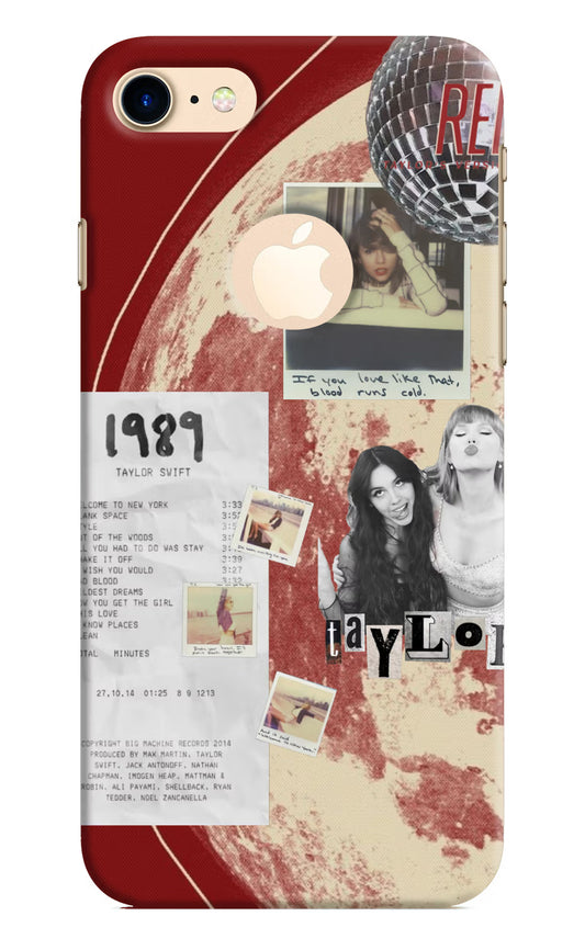 Taylor Swift iPhone 8 Logocut Back Cover