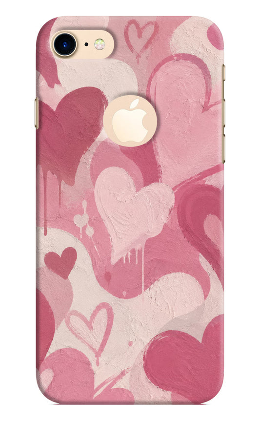 Hearty case iPhone 8 Logocut Back Cover
