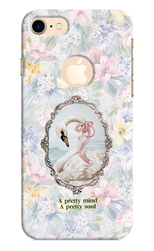 Pretty Mind Pretty Soul iPhone 8 Logocut Back Cover