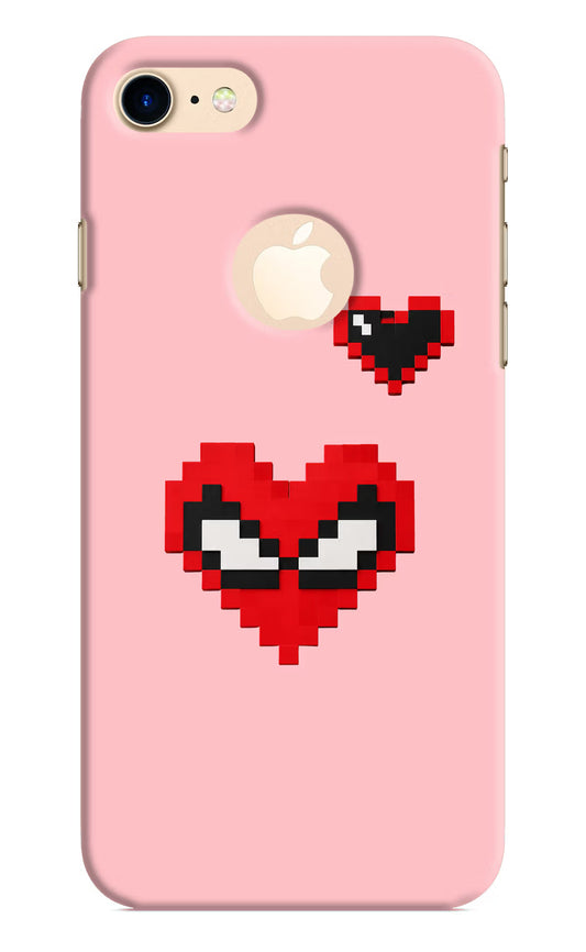 Gwen Heart iPhone 8 Logocut Hard Case Back Cover by Casekaro