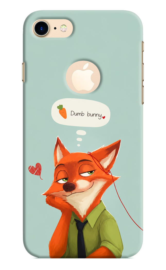 Nick Charm iPhone 8 Logocut Hard Case Back Cover by Casekaro
