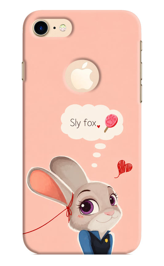 Judy Charm iPhone 8 Logocut Hard Case Back Cover by Casekaro
