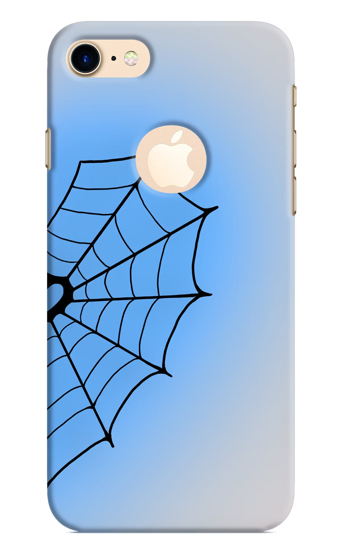 Blue Web iPhone 8 Logocut Back Cover