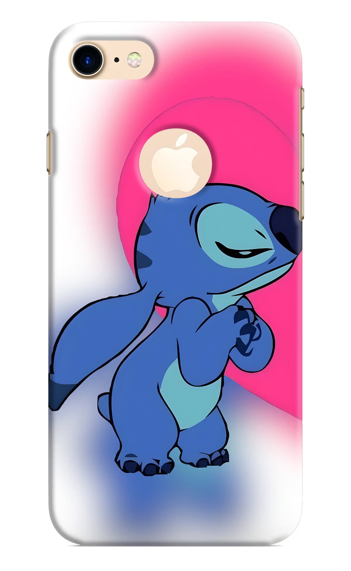 Stitch Hug iPhone 8 Logocut Back Cover
