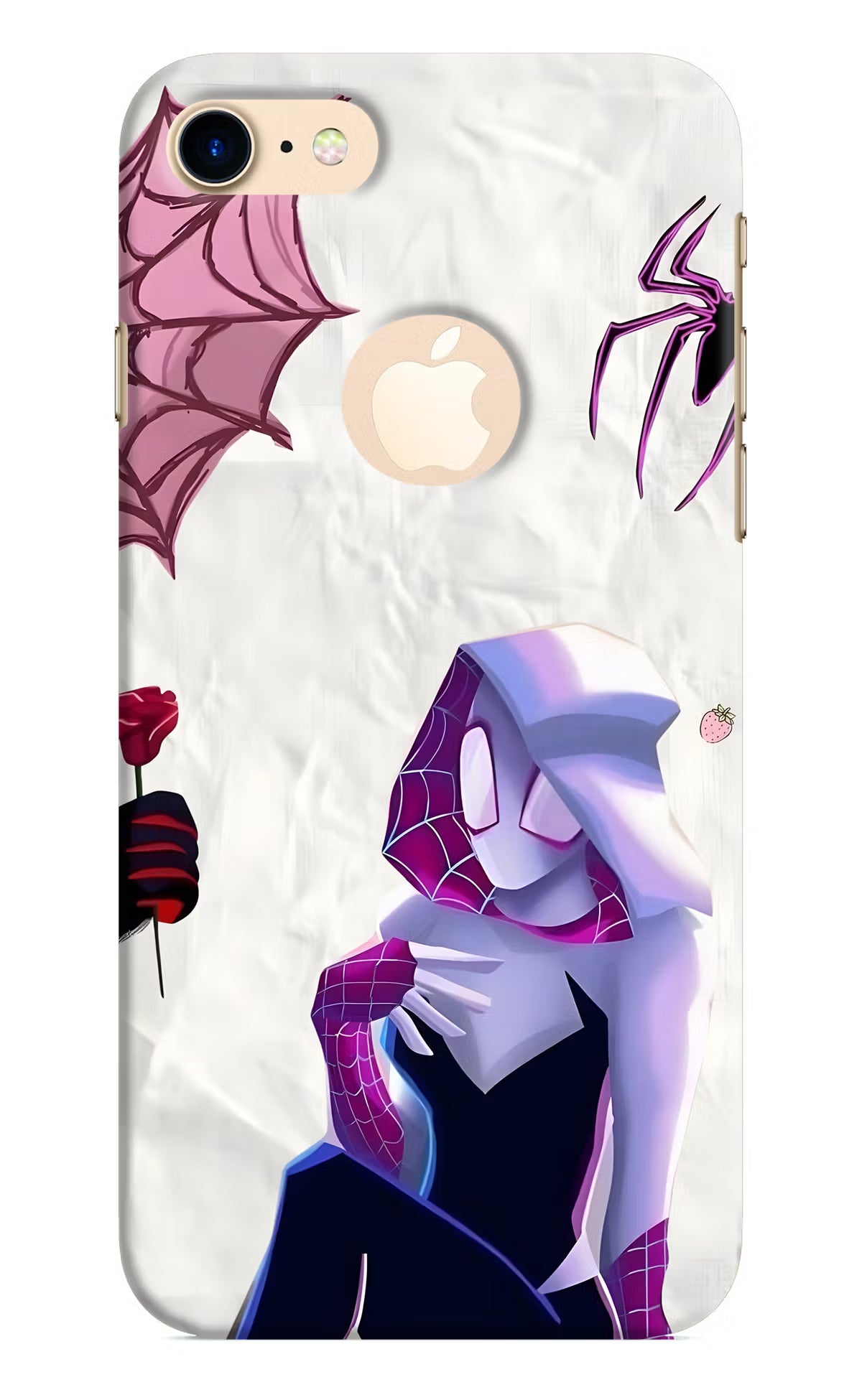 Gwen Verse iPhone 8 Logocut Back Cover